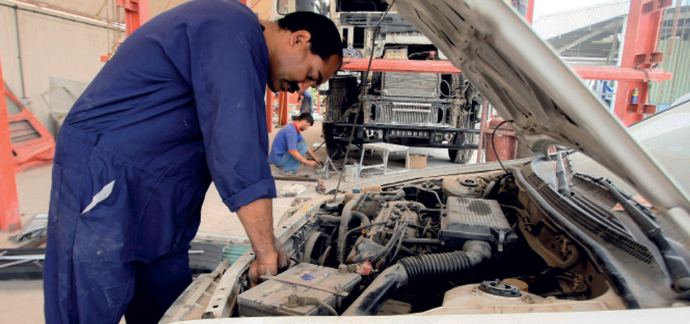 ورشة صيانة مرسيدس بالرياض 